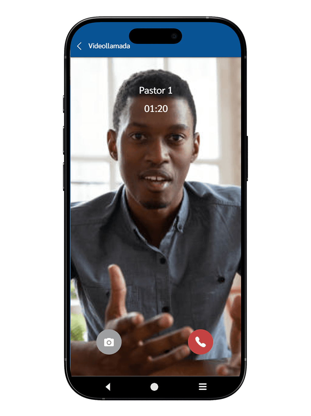 Conectá con tu pastor desde cualquier lugar project screenshot
