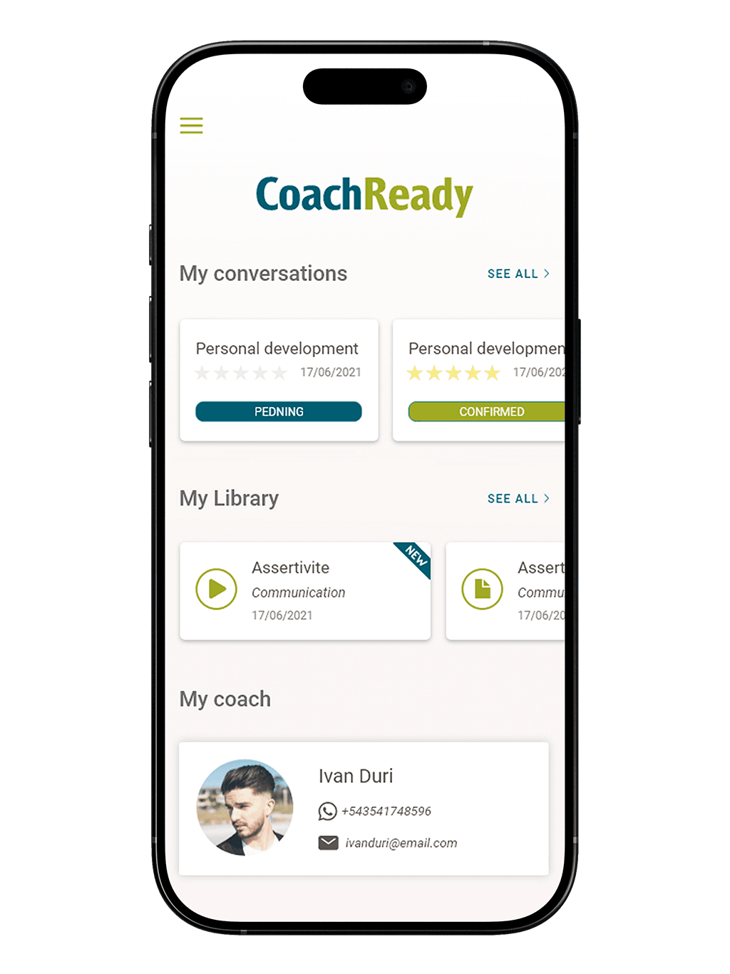 Tu programa de coaching, siempre al alcance project screenshot