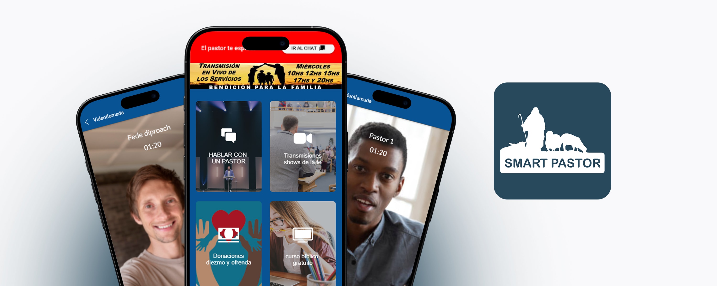 Conectá con tu pastor desde cualquier lugar Screenshot 1