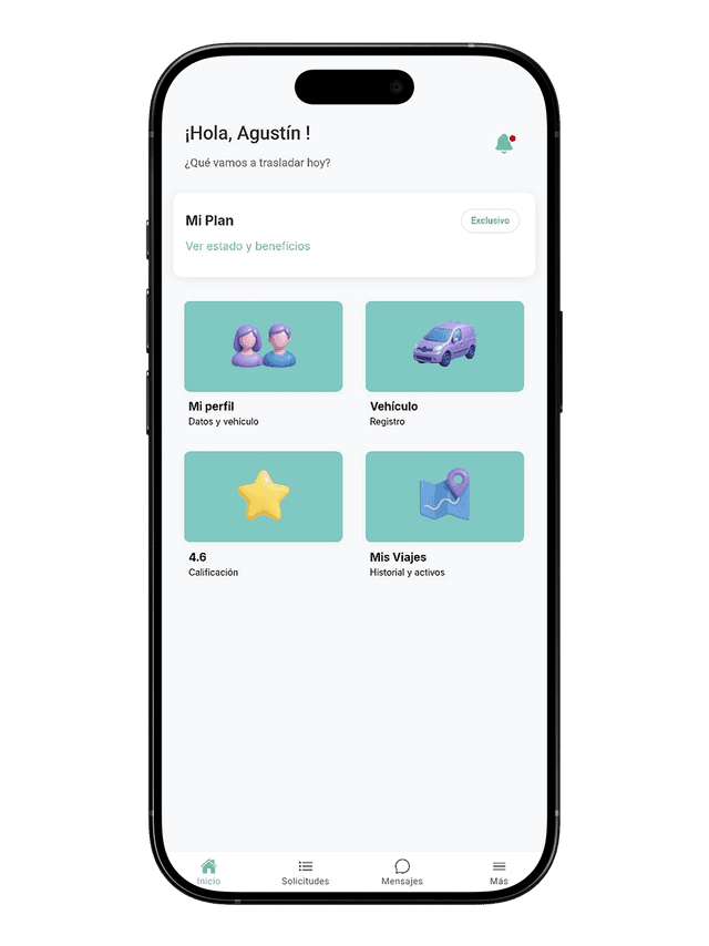 Pedí traslados, mudanzas o envíos en minutos UI 1