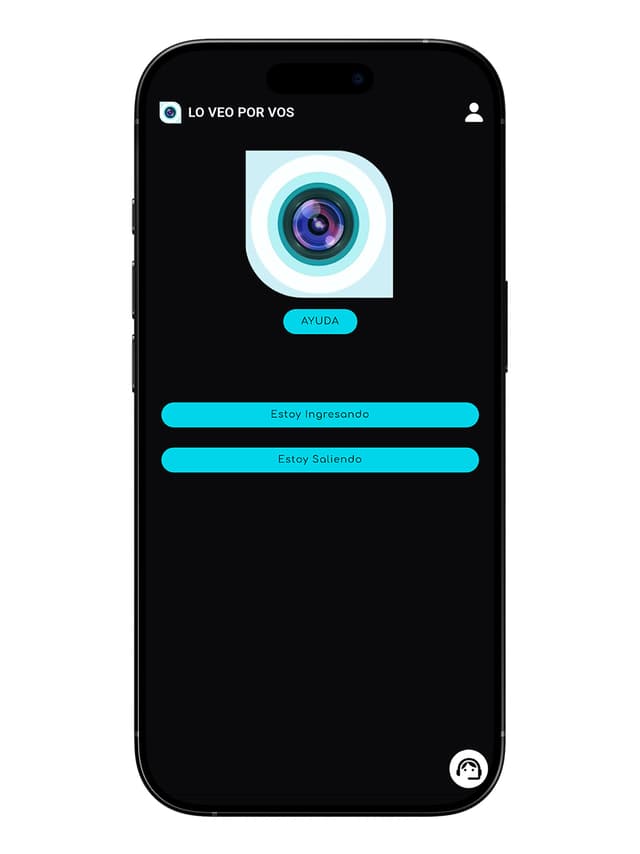 App de monitoreo inteligente para prevenir robos en empresas y comercios UI 1