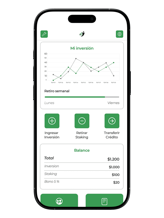 Gestioná tus inversiones y ganancias desde una sola app UI 1