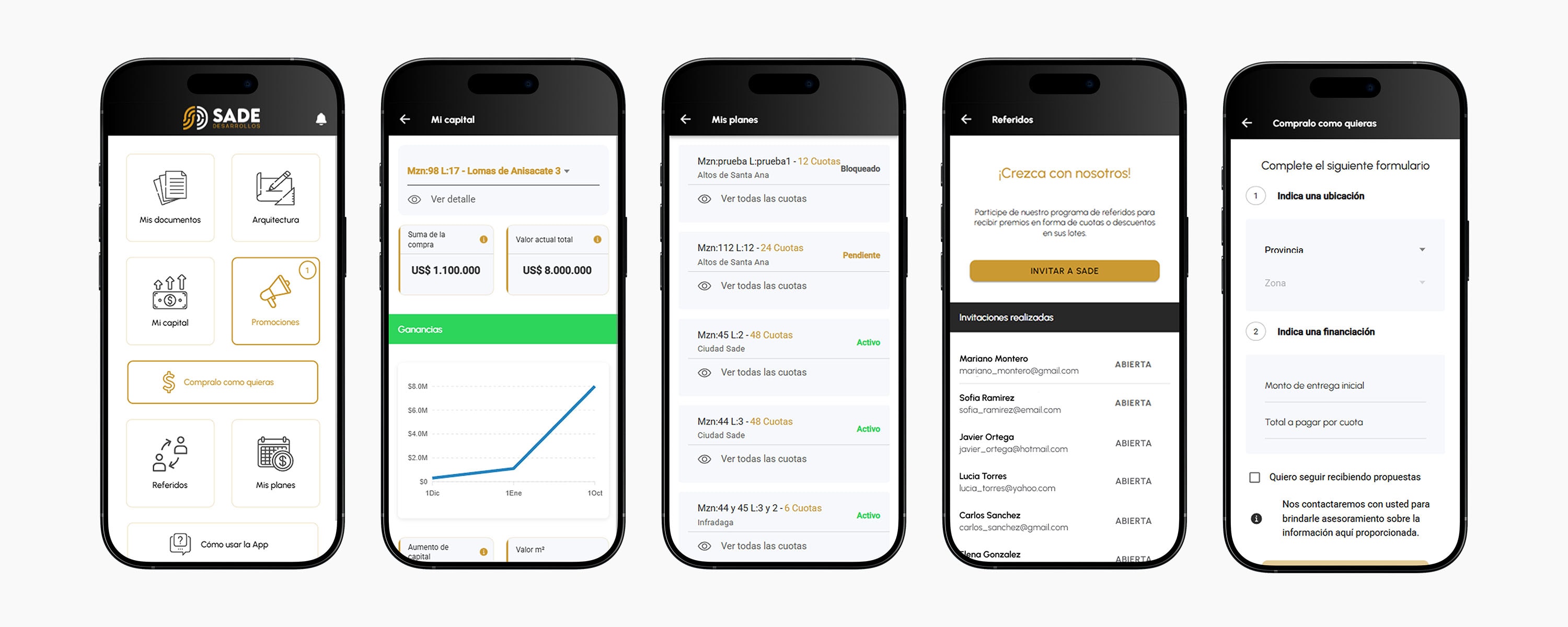 La App que Simplifica la Gestión de Lotes y Pagos Screenshot 2