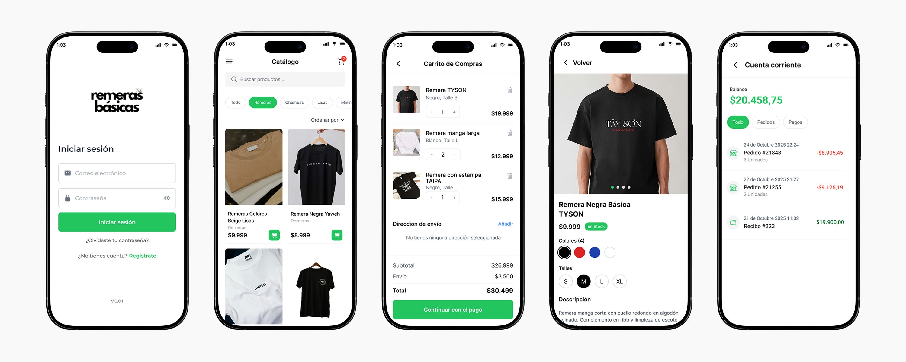 Comprá remeras al por mayor de forma rápida y simple Screenshot 2