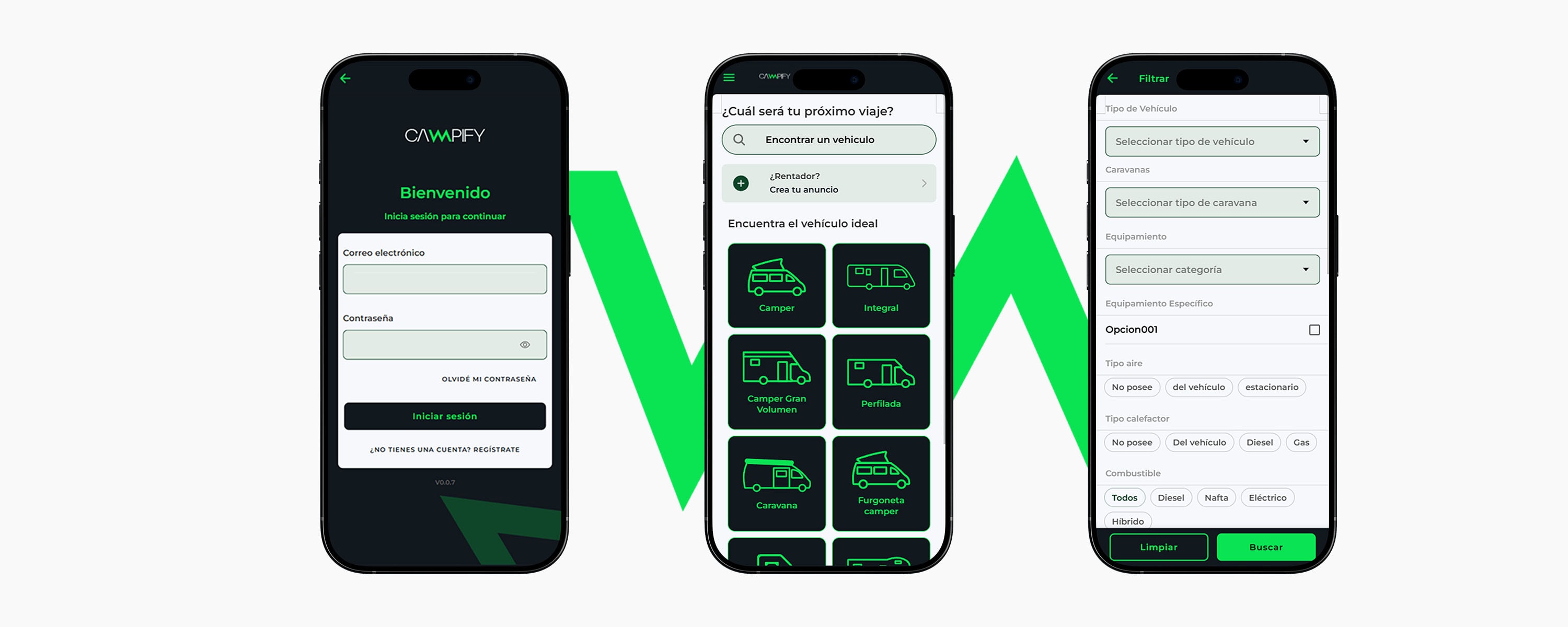 La app que conecta viajeros y propietarios de motorhomes Screenshot 2