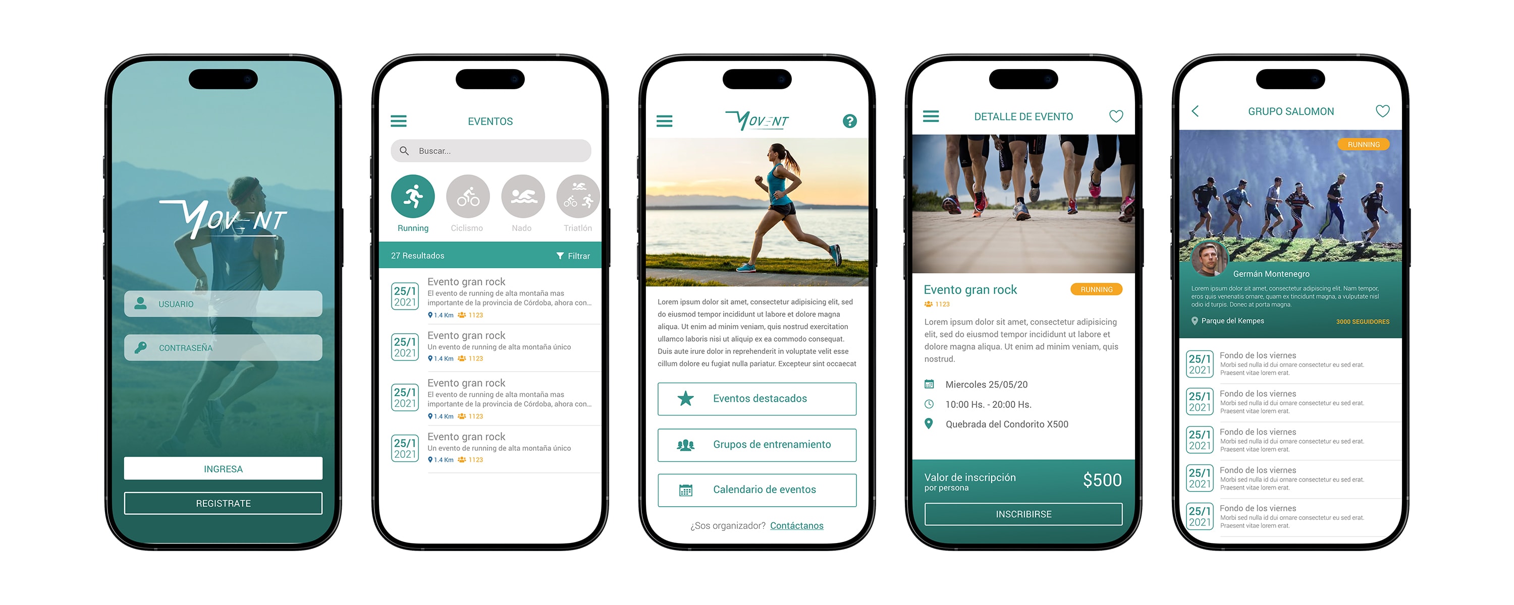 Organizá, entrená y participá en tus carreras favoritas Screenshot 2