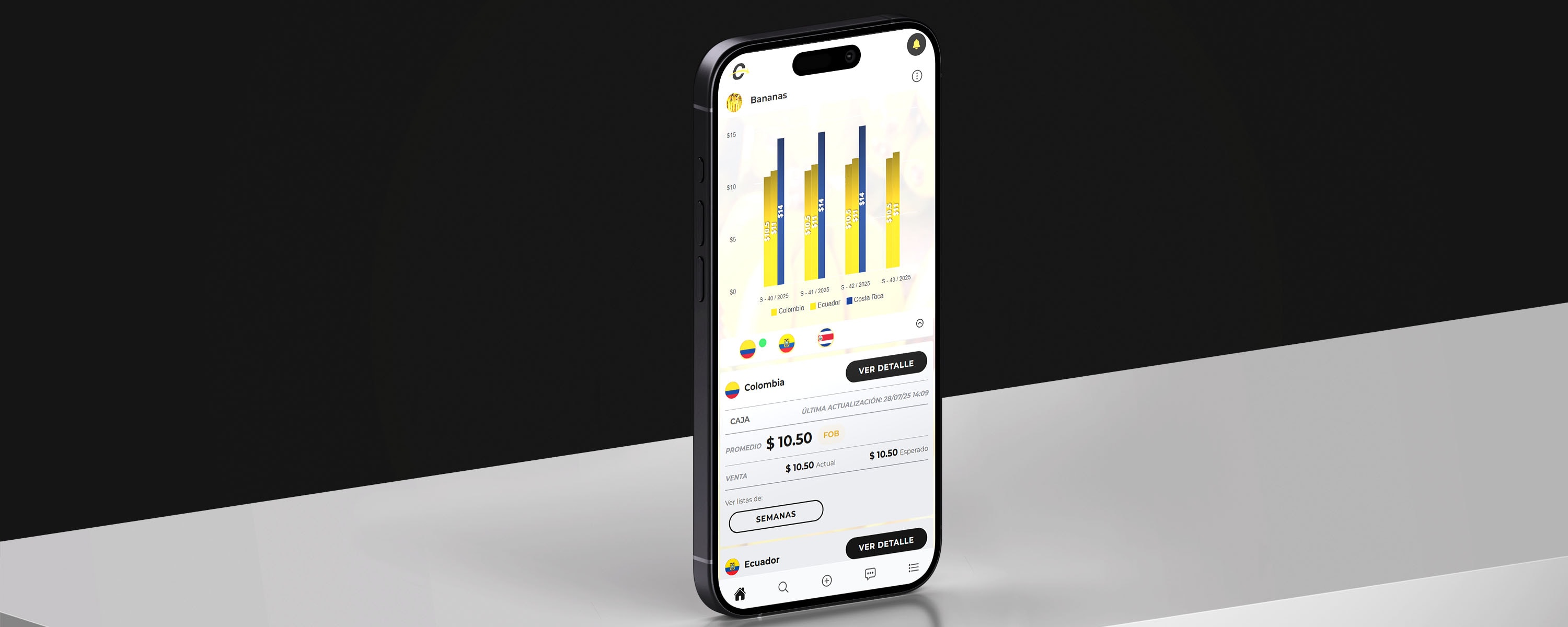 Plataforma que conecta compradores y vendedores del sector comercial Screenshot 1